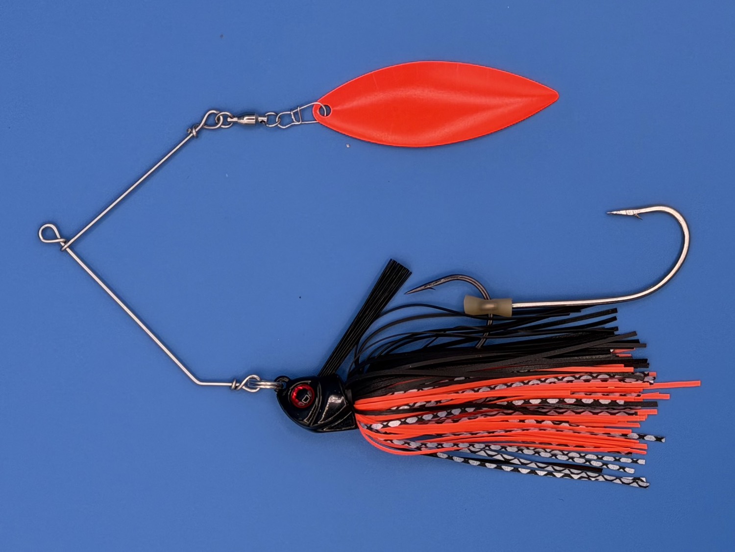 Weed Rig with orange blade and weed guard