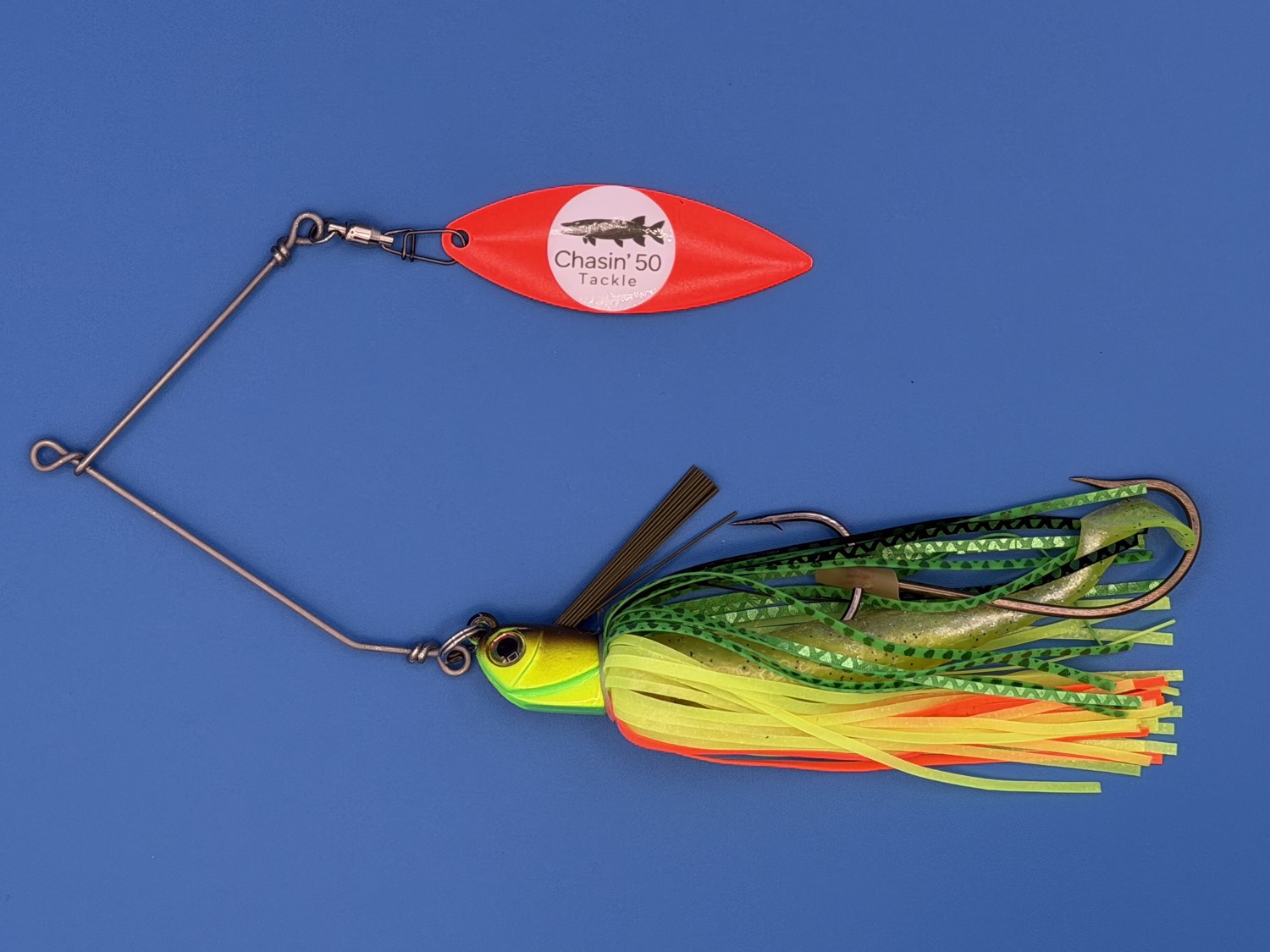 Weed Rig Firetiger/Orange with weed guard